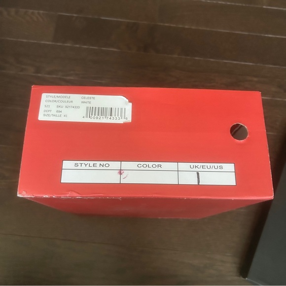 Women’s Raid white lace up sneaker- EU size 41 - Picture 5 of 8